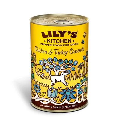 Lily’s Kitchen Chicken & Turkey Casserole Wet Dog Food